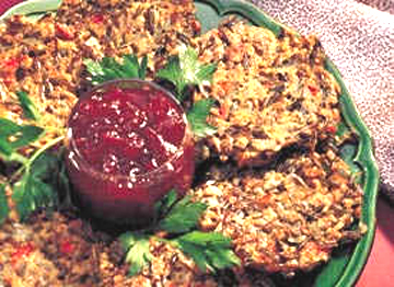 Wild Rice-Pecan Patties Wild Rice-Pecan Patties picture